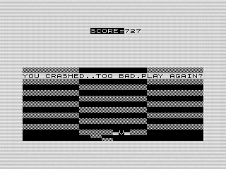 Computact crash screen, ZX81, Steven Reid, 1984